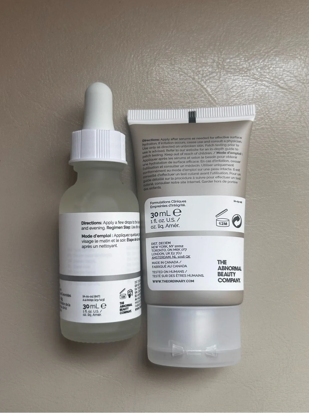 The Ordinary Hyaluronic skincare duo #2